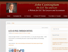 Tablet Screenshot of llcsforaccountants.com